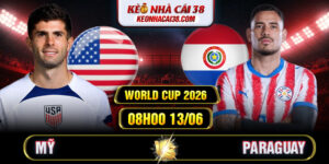 Soi Kèo Mỹ Vs Paraguay 08h00 13/06 - World Cup 2026
